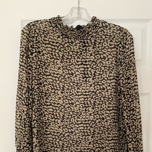 Leopard blouse